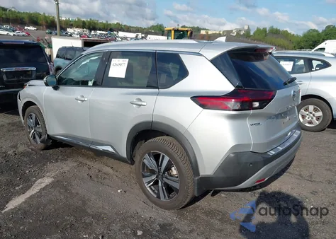 2021 Nissan Rogue Sl Intelligent Awd из США, поврежденный, VIN 5N1AT3CB4MC705734